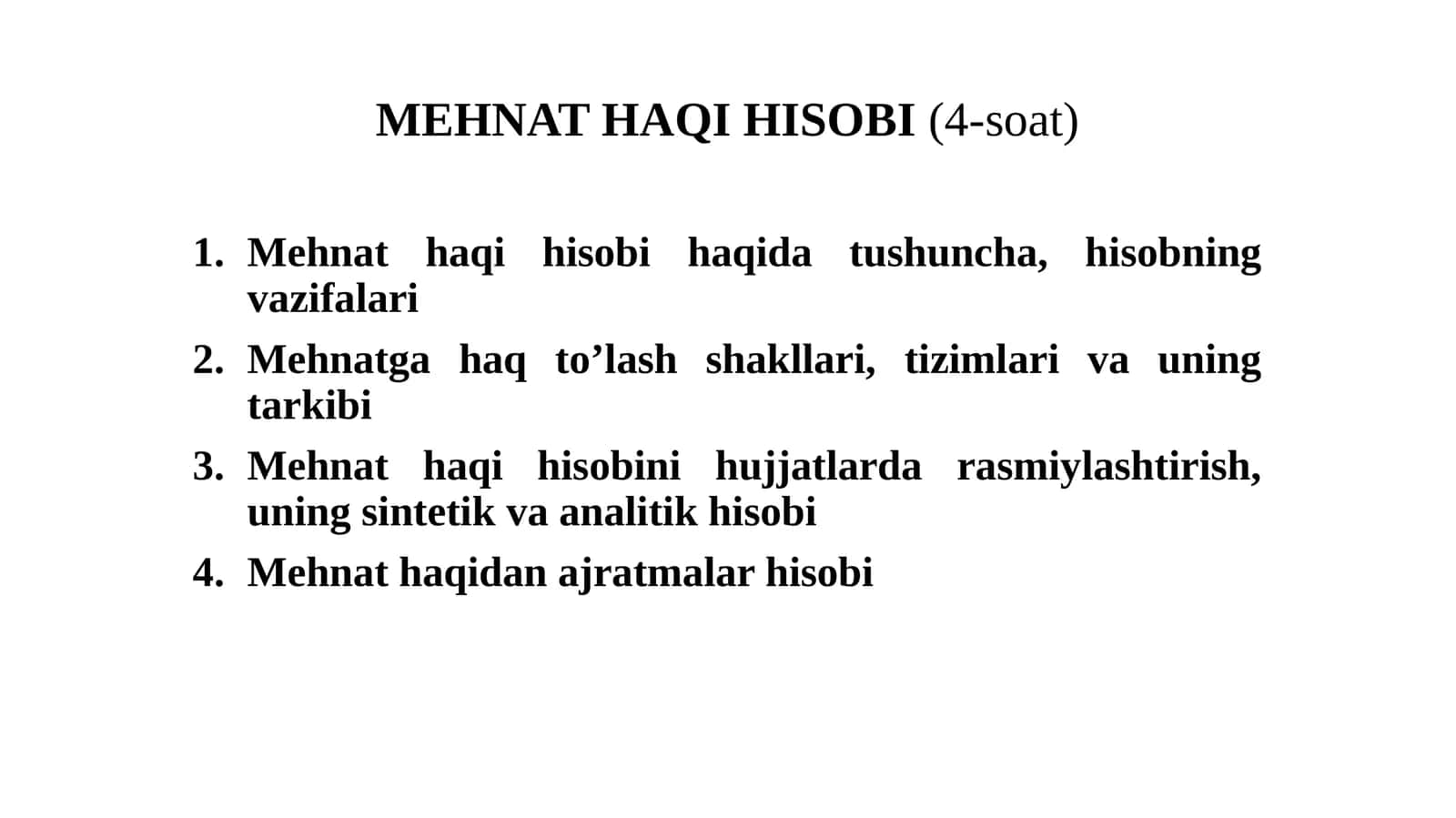 MEHNAT HAQI HISOBI(4-soat) 1