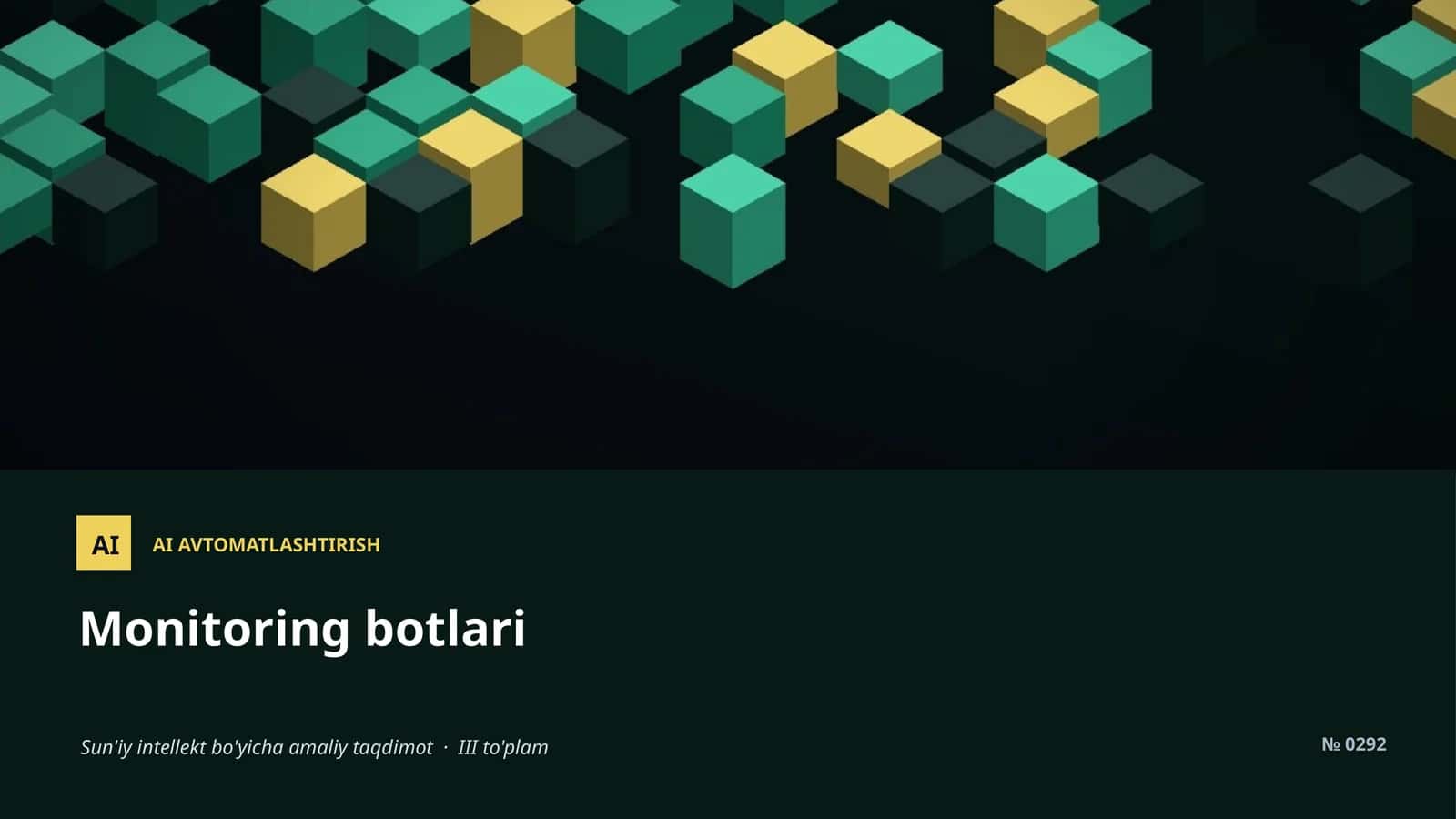 AI AVTOMATLASHTIRISH 1