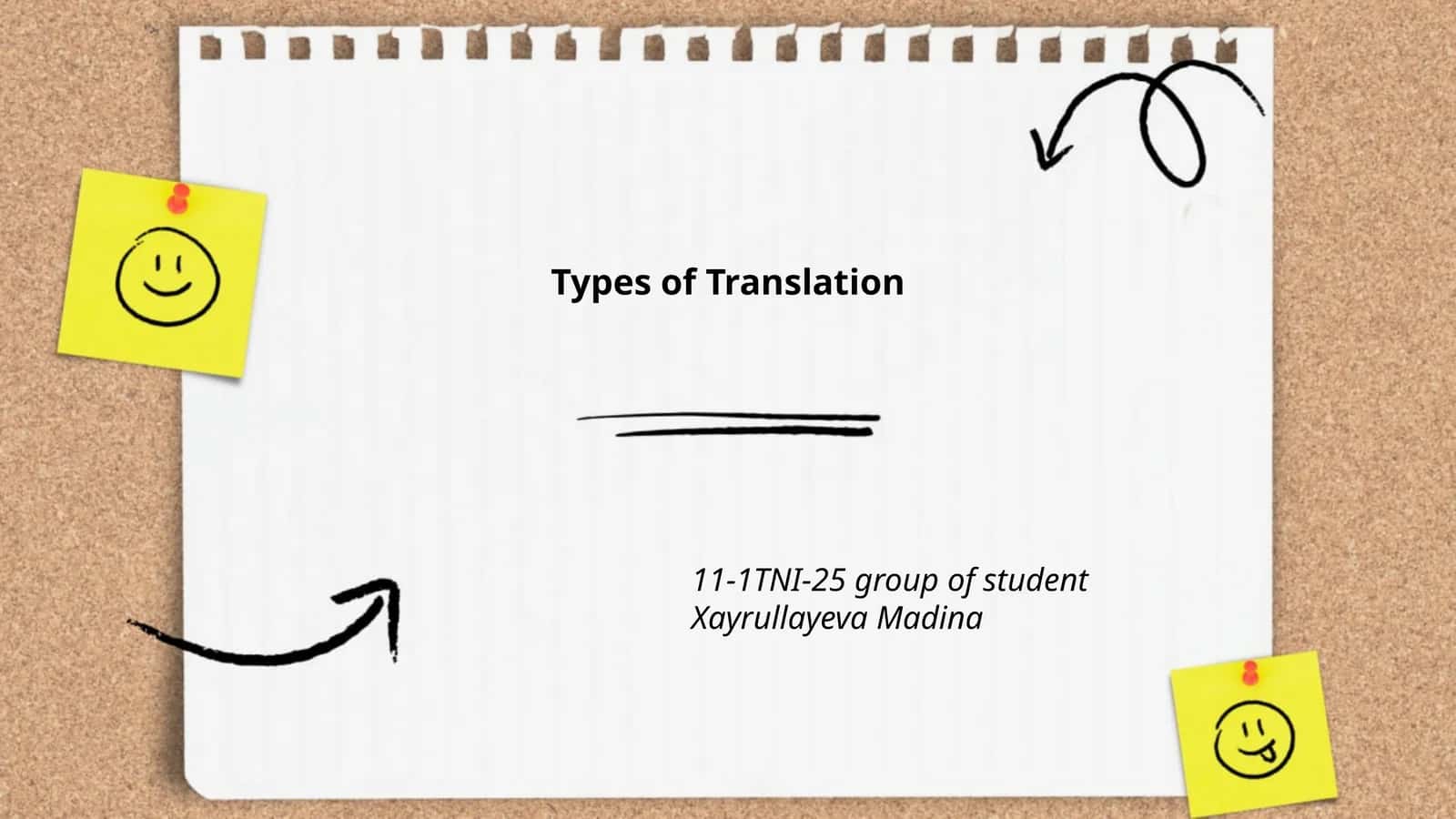 Types of Translation 1