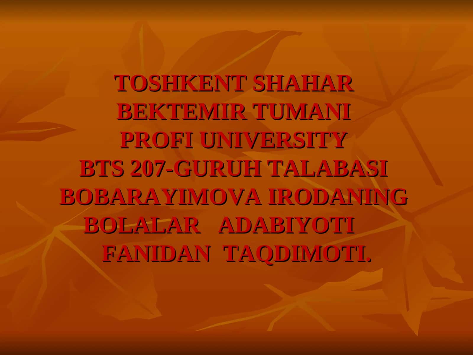 G’afur G’ulomning hayoti 1