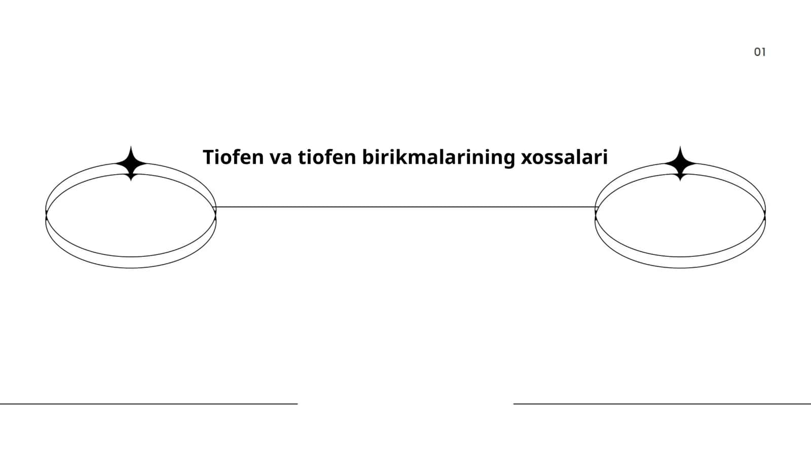 Tiofen va tiofen birikmalarining xossalari 1