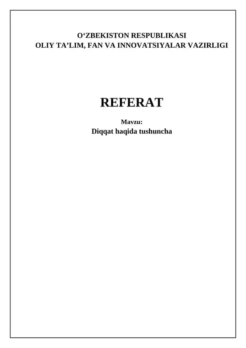 Diqqat: Ta'rif, Turlari va Neyrofiziologiyasi