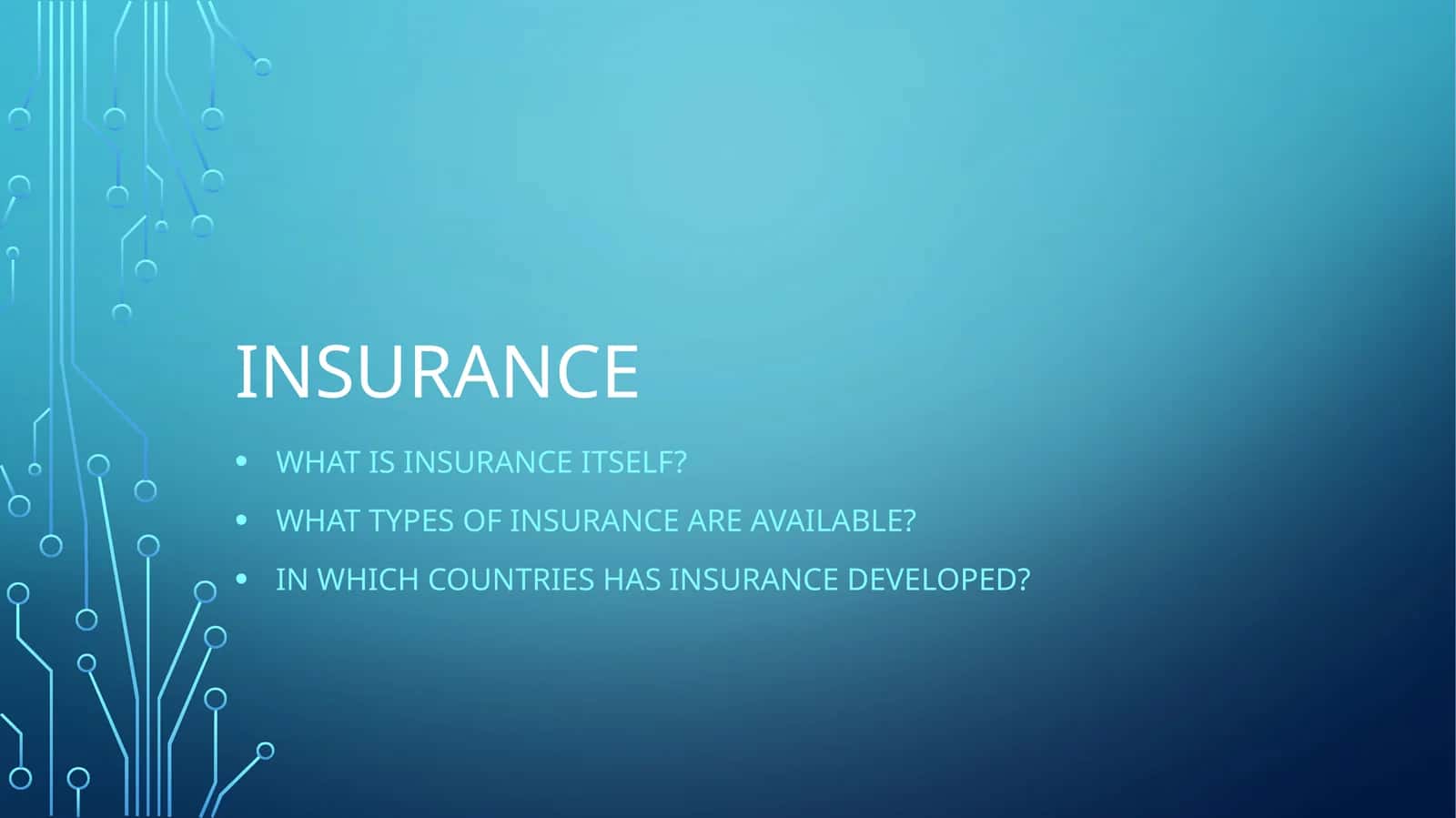 Insurance 1