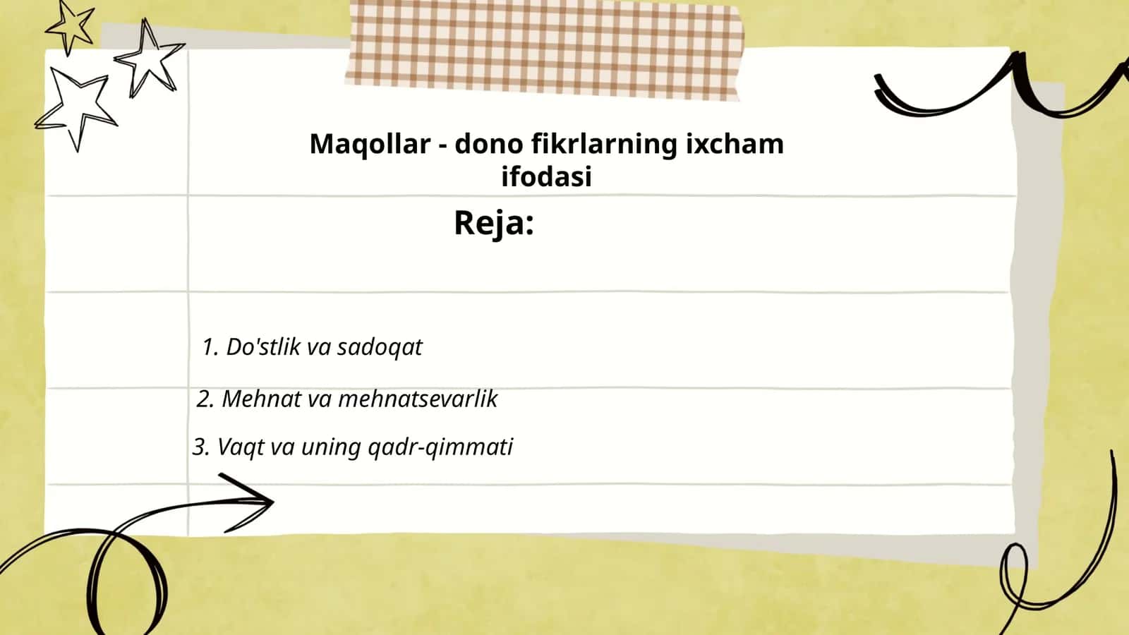 Maqollar - dono fikrlarning ixcham ifodasi 1
