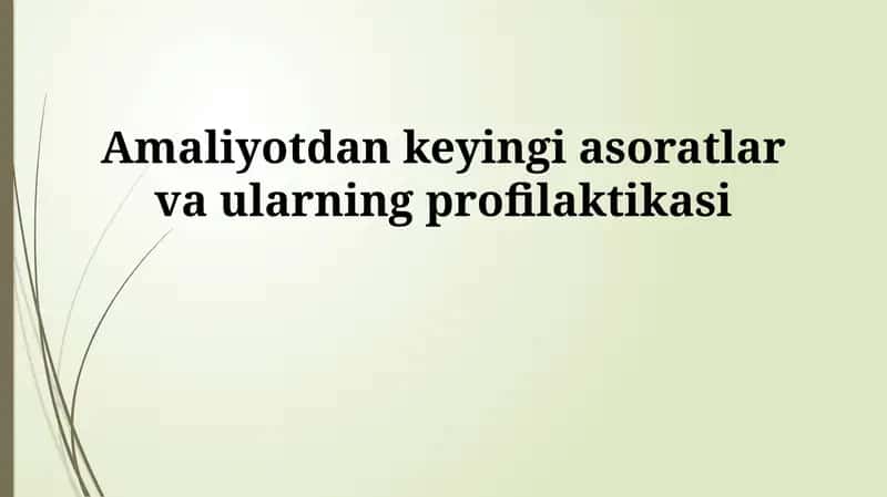 Asoratlarning oldini olish strategiyalari 1