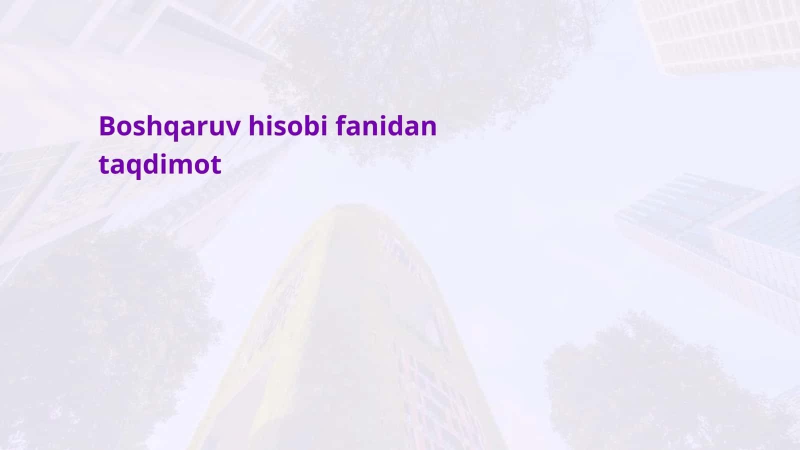 Ustama xarajatlarni taqsimlash 1