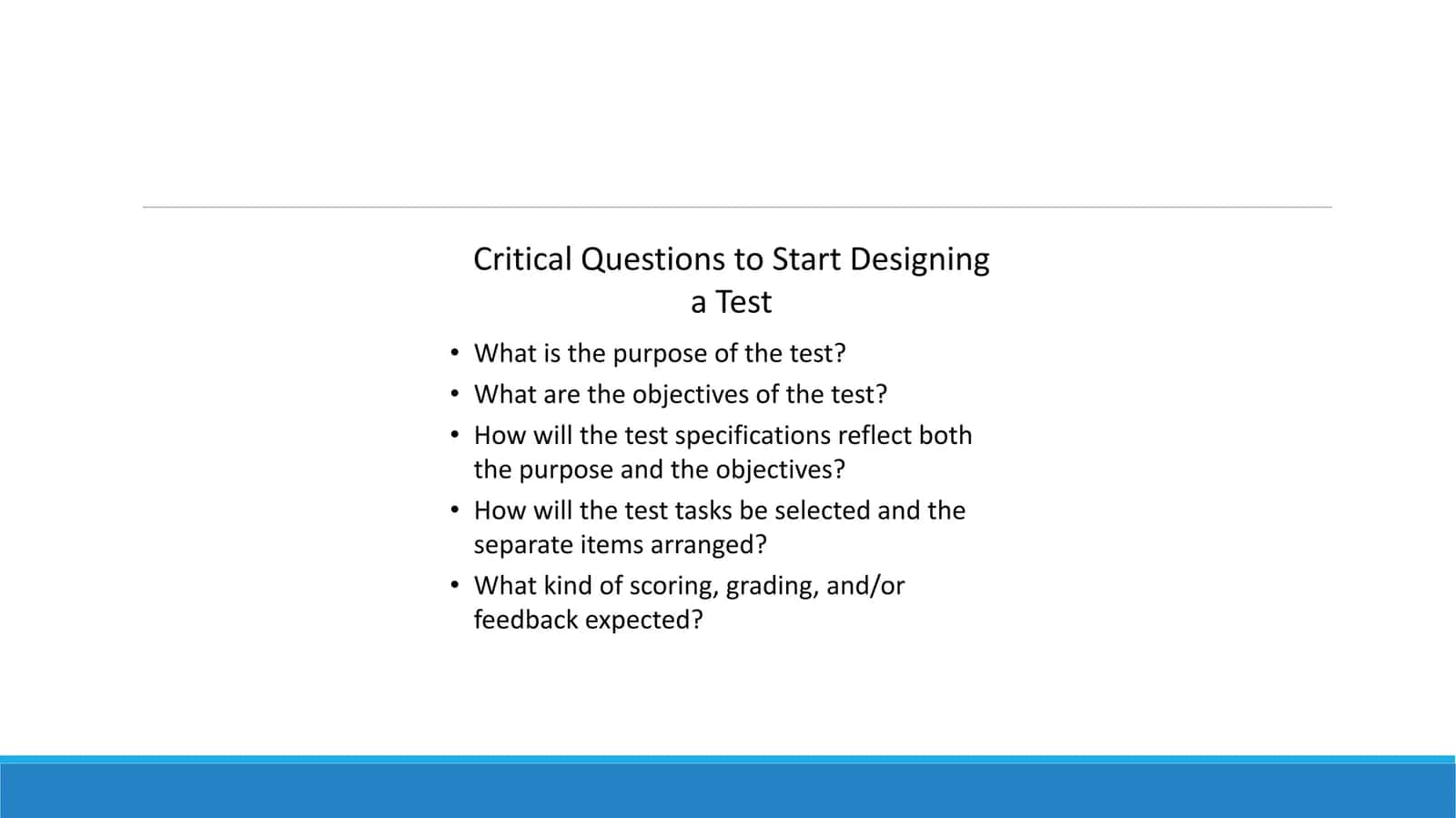 Assessment of Writing Skills 1