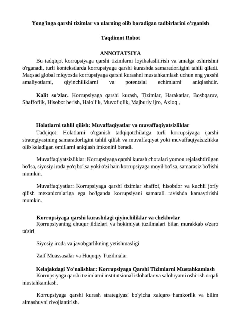 Taqdimot Robot 1