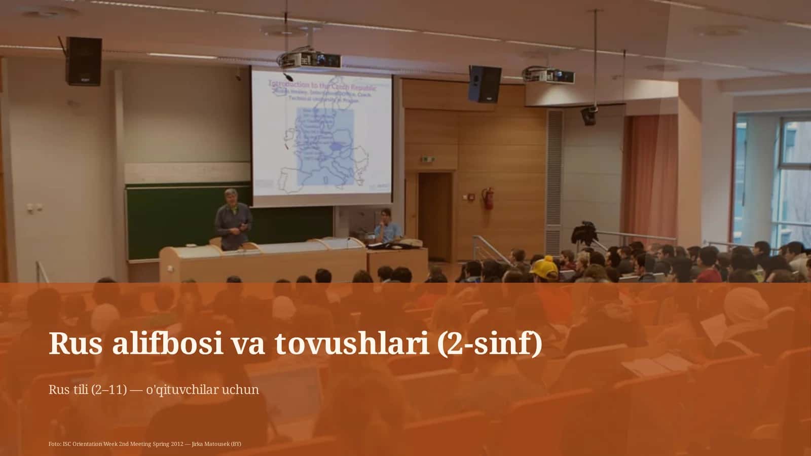 Rus alifbosi va tovushlari (2-sinf) 1