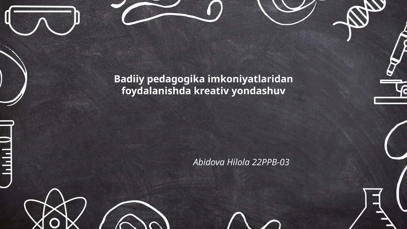 Kreativ yondashuvning nazariy asoslari 1
