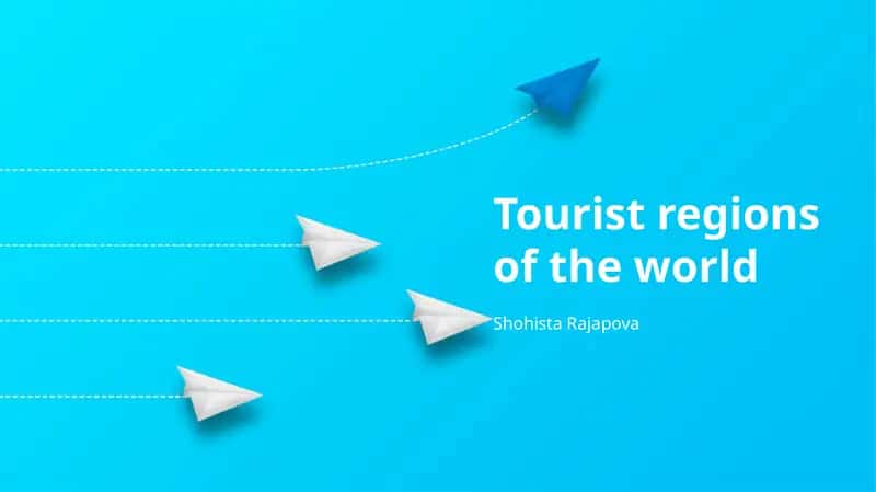 Tourist regions of the world 1