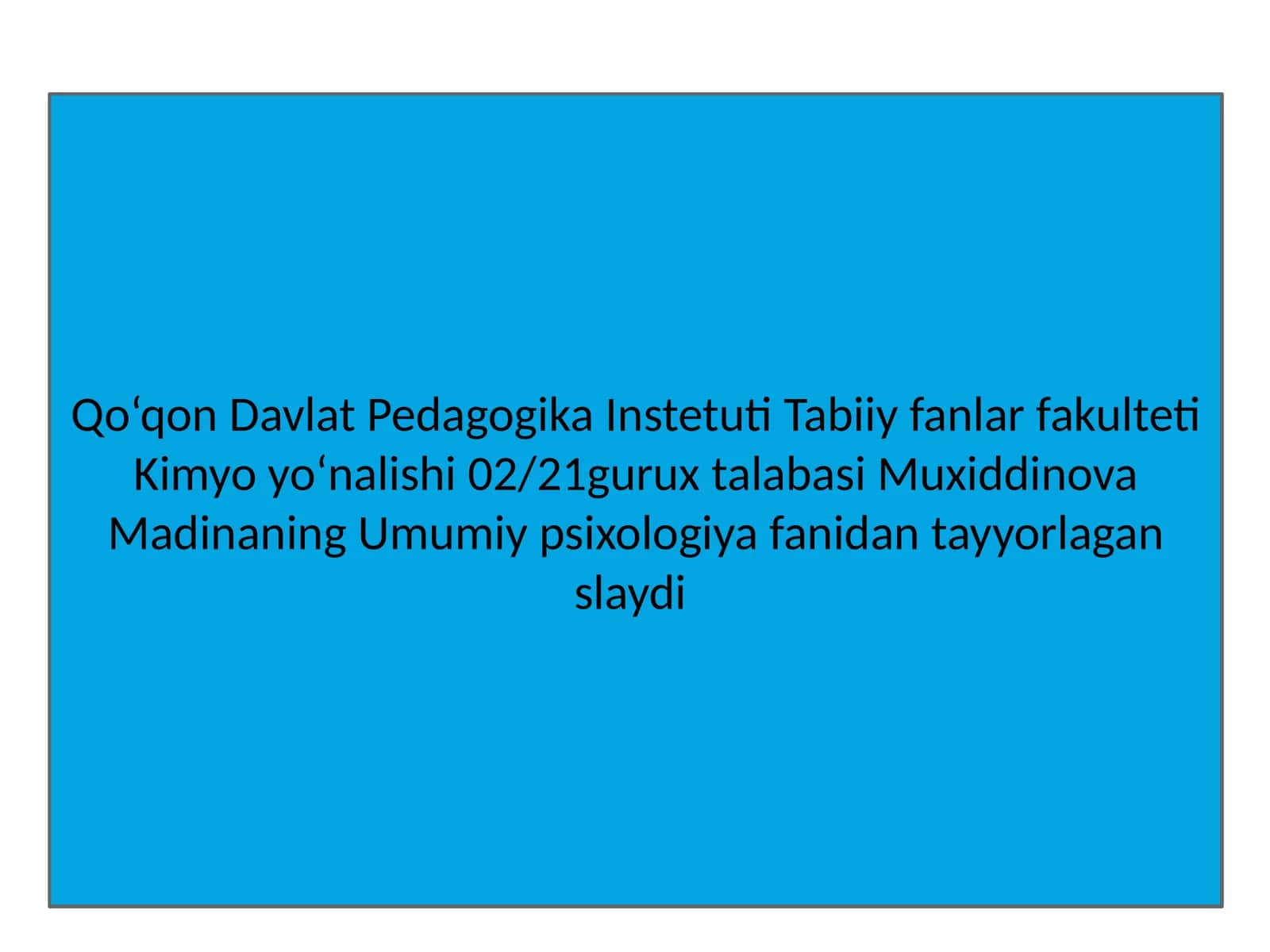 TA‘LIM PSIXOLOGIYASI 1