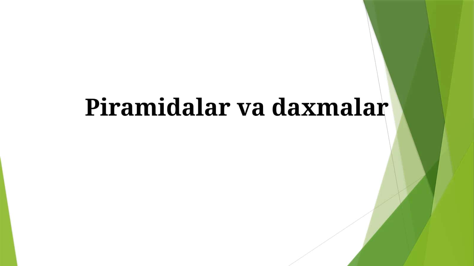 Piramidalar va Kriptalar: Ta'riflar, Turlari va Tarixiy Ahamiyati 1