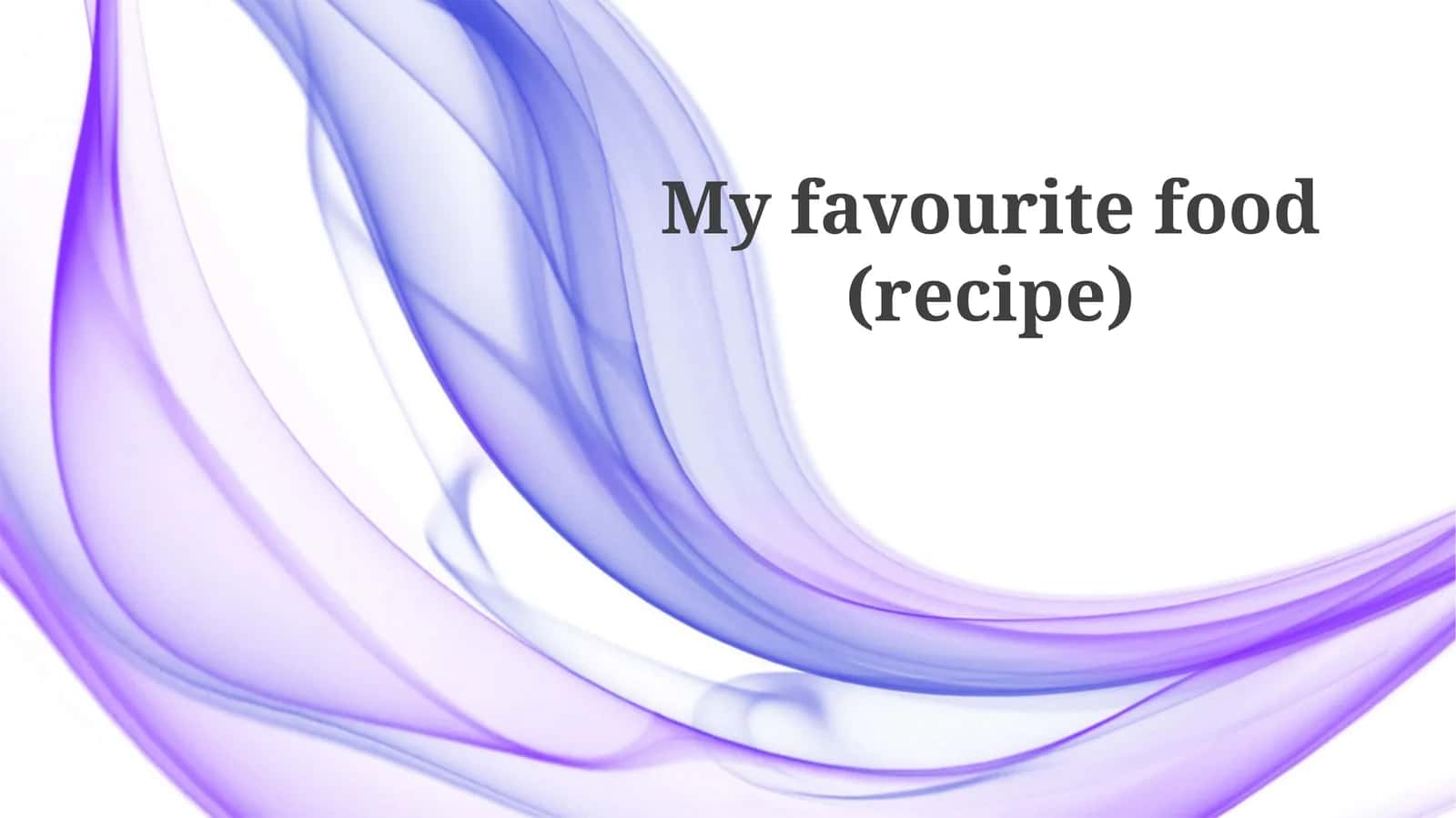 Myfavouritefood (recipe) 1