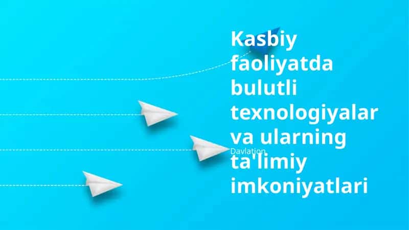 Bulutli Texnologiyalar 1