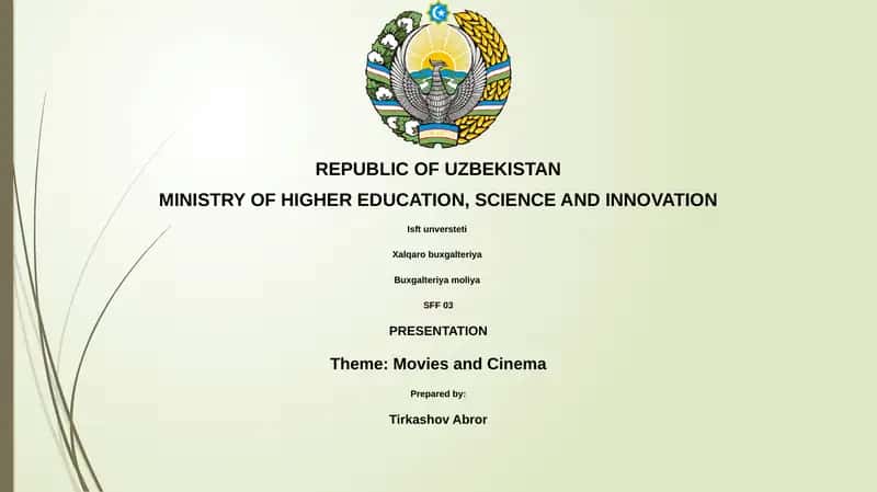 Movies and Cinema 1
