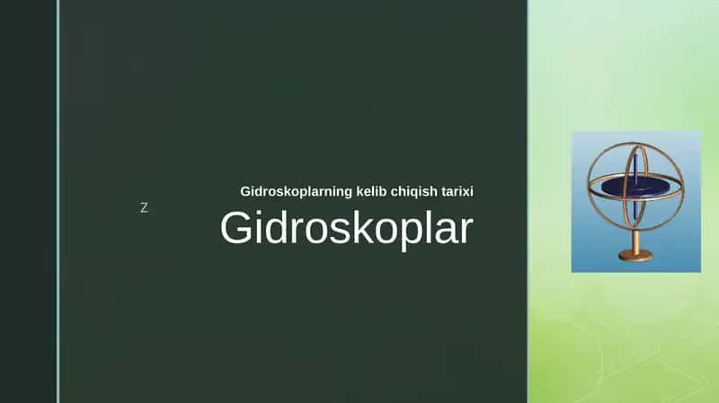 Gidroskoplar 1