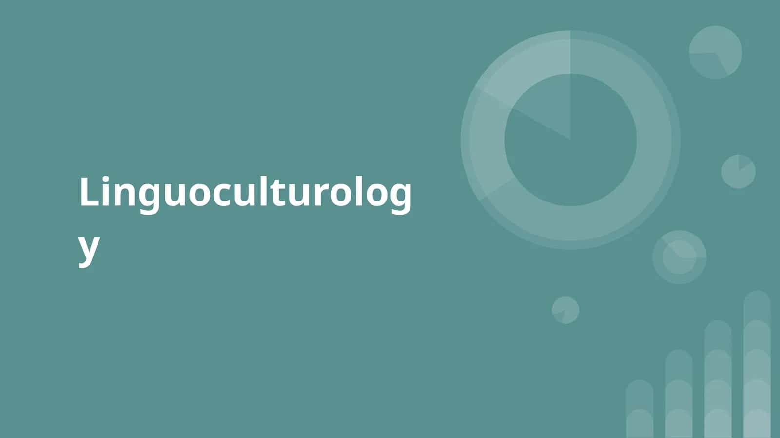 Linguoculturology 1