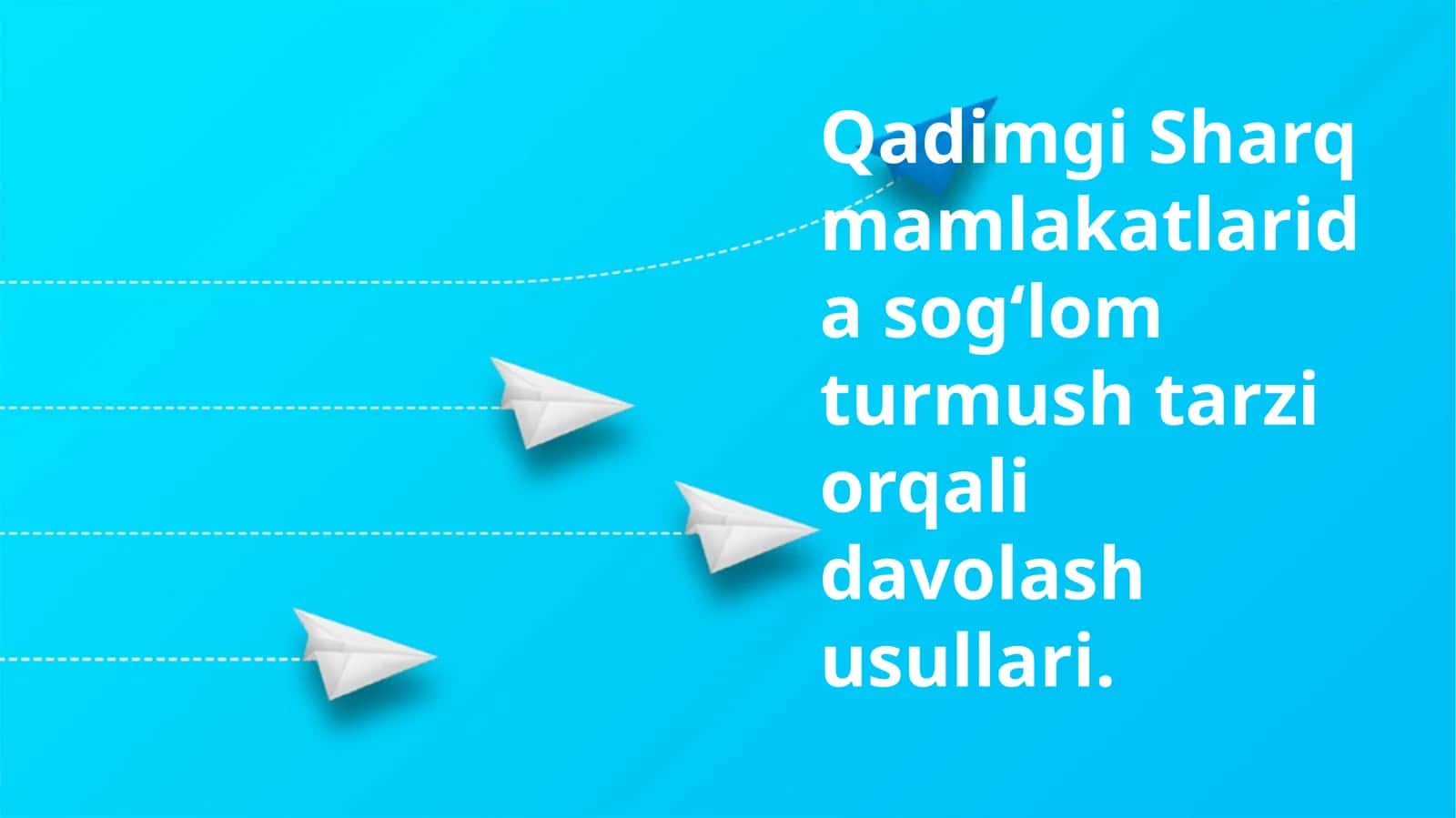 Qadimgi Sharq mamlakatlarida sog‘lom turmush tarzi orqali davolash usullari 1