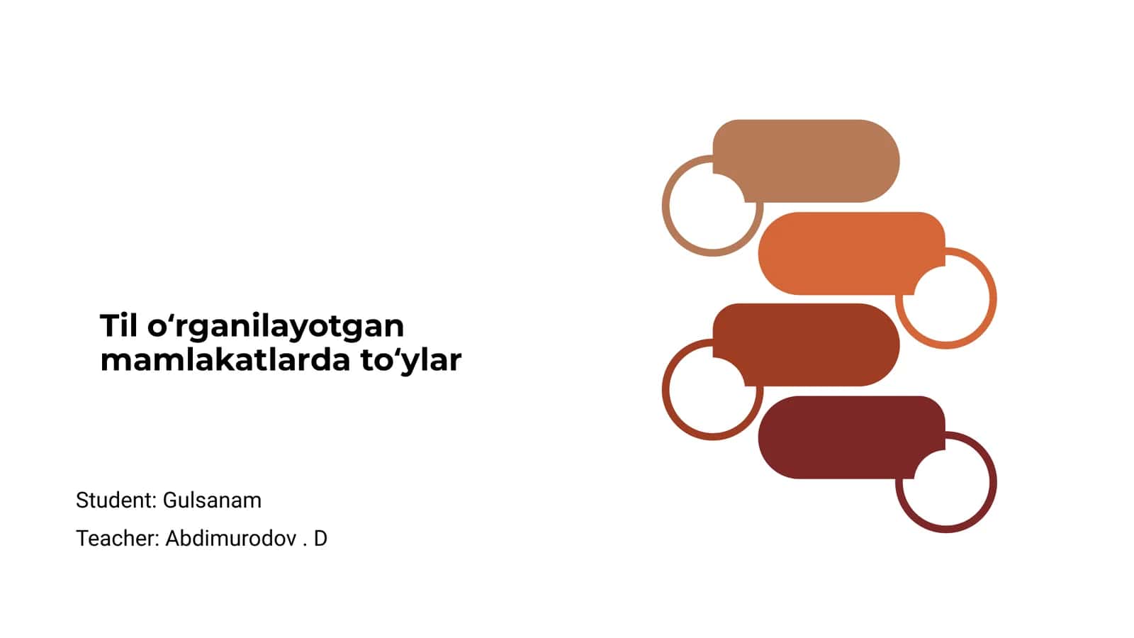 Til oʻrganilayotgan mamlakatlarda toʻylar 1