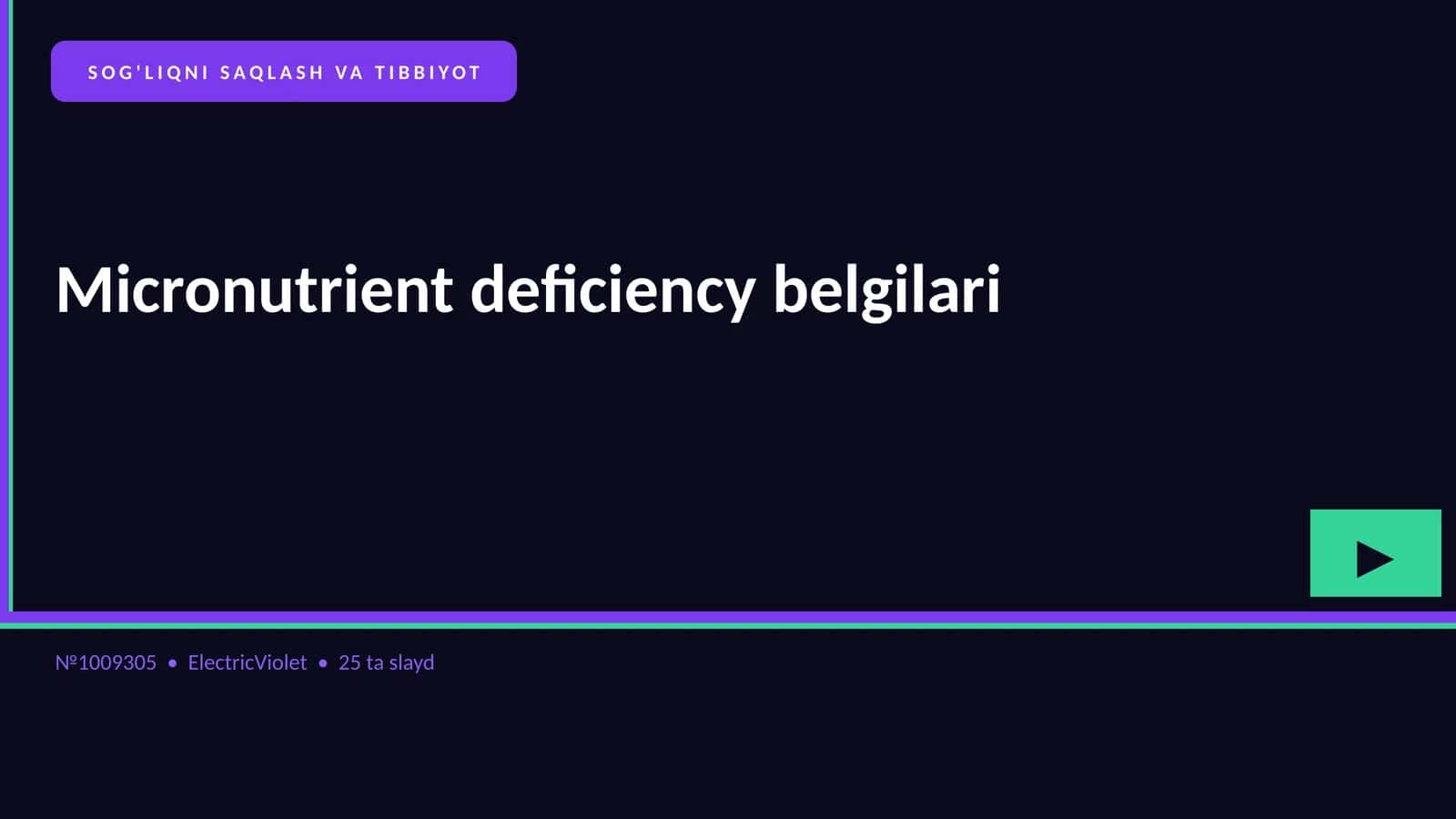 Micronutrient deficiency belgilari 1