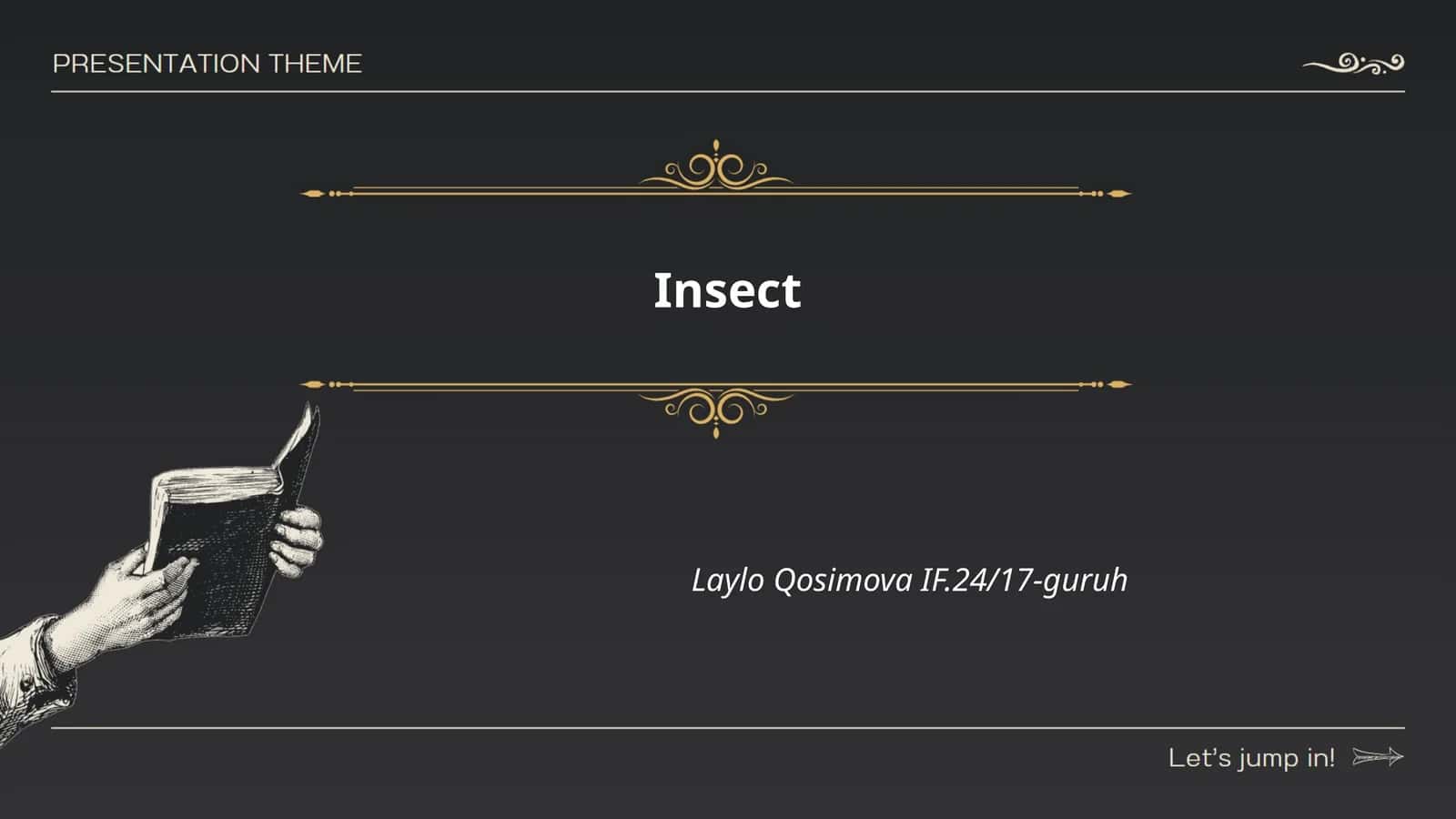 Insect Anatomy 1