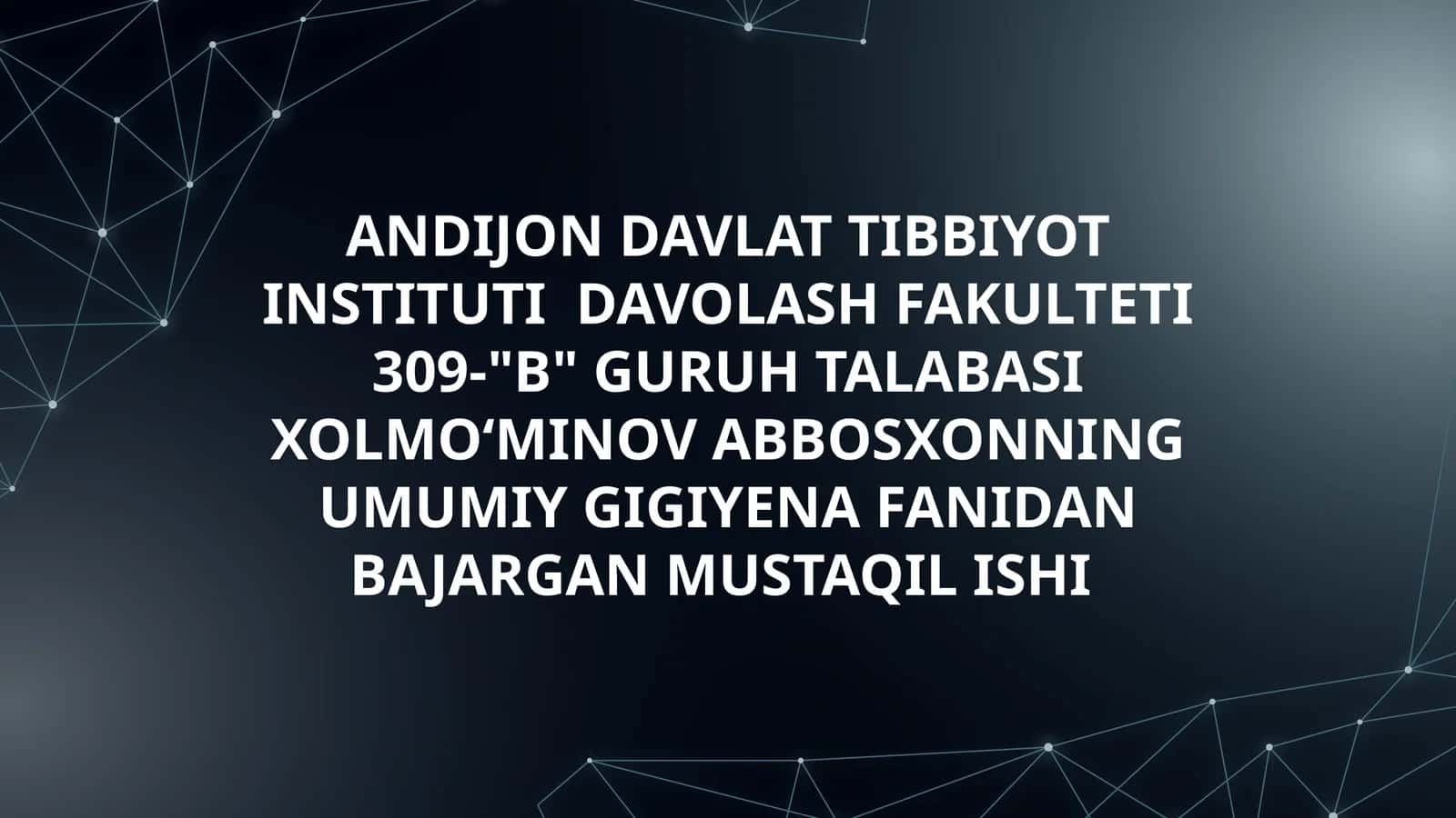 DPM larda INM lardan foydalanilganda xodimlar va bemorlarni himoyalash. 1