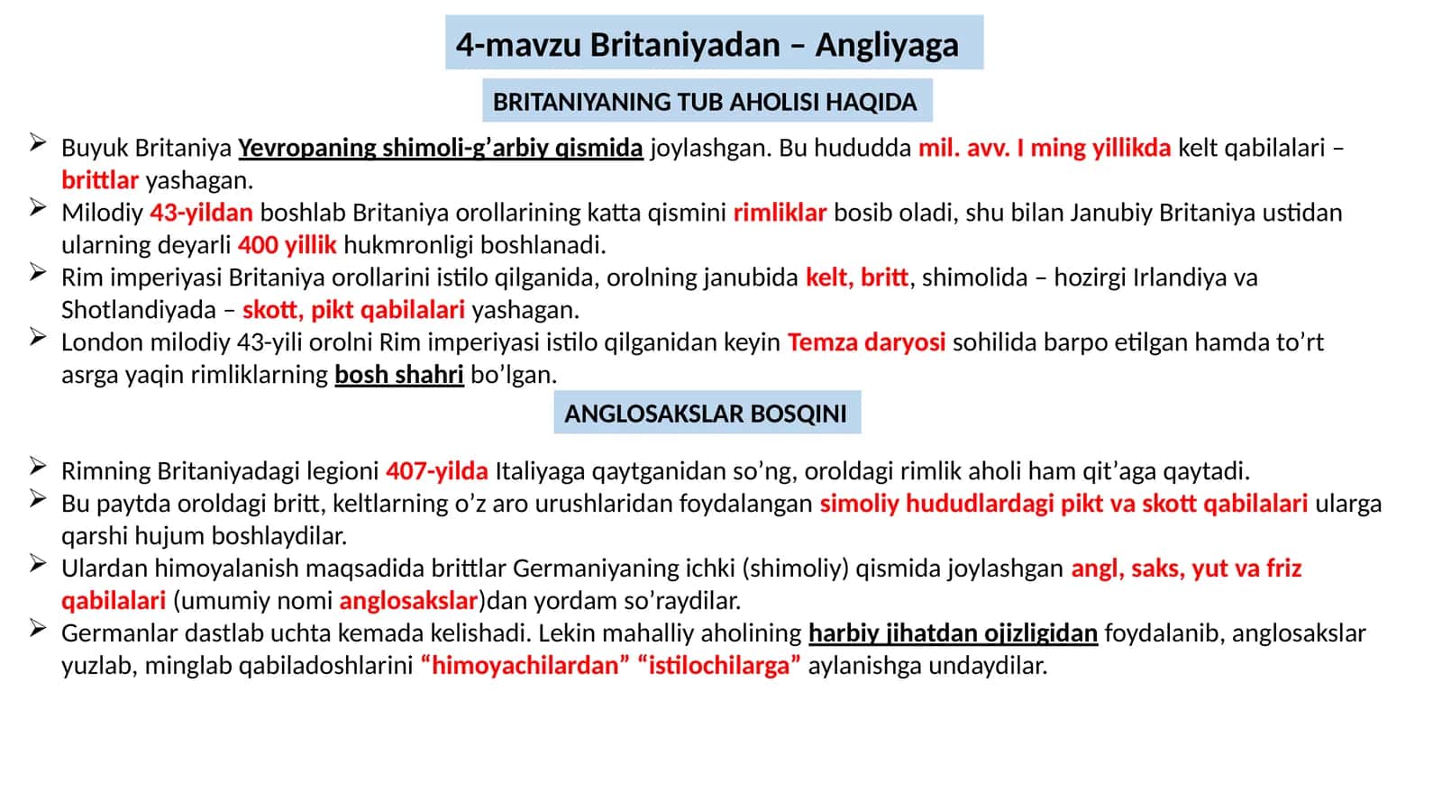 Britaniyadan –Angliyaga 1