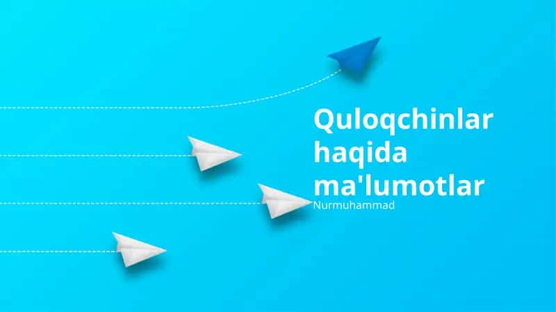 Quloqchinlar: Kelib chiqishi va tarixi 1