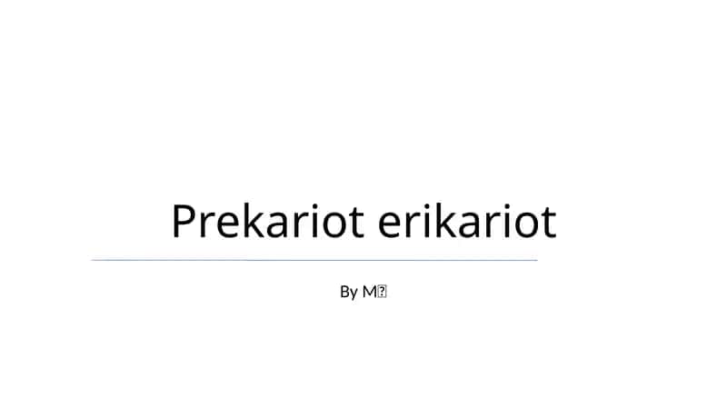 Prekariot erikariot 1