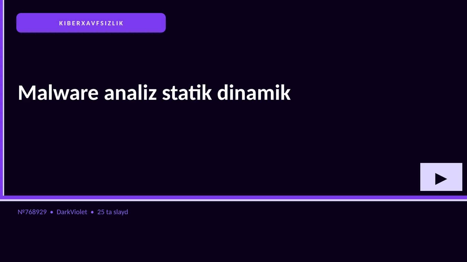 KIBERXAVFSIZLIK 1