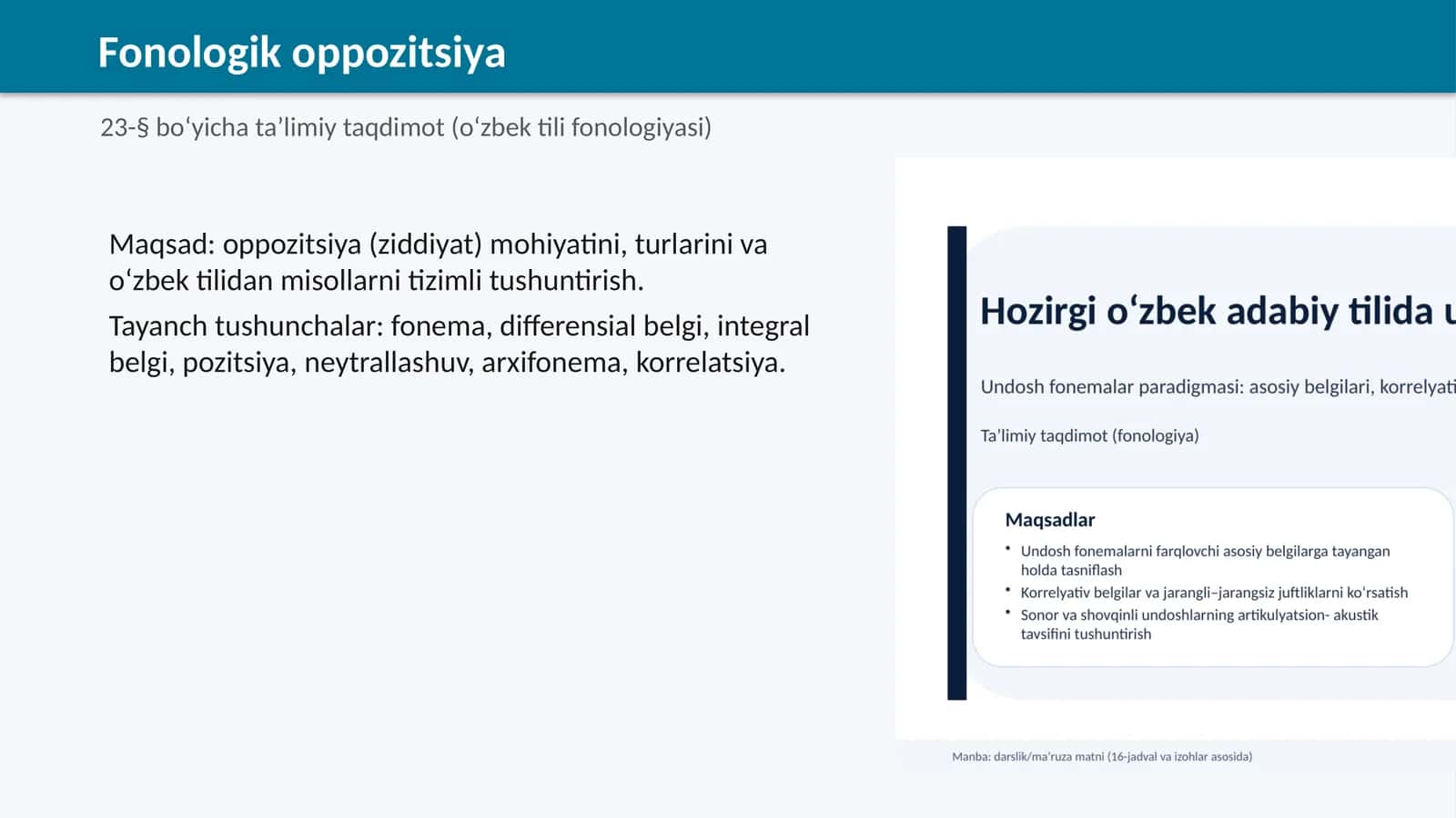 Fonologik oppozitsiya 1