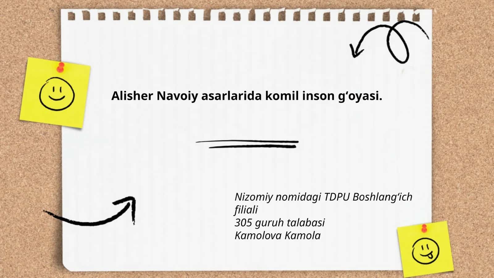 Alisher Navoiy asarlarida komil inson gʻoyasi 1