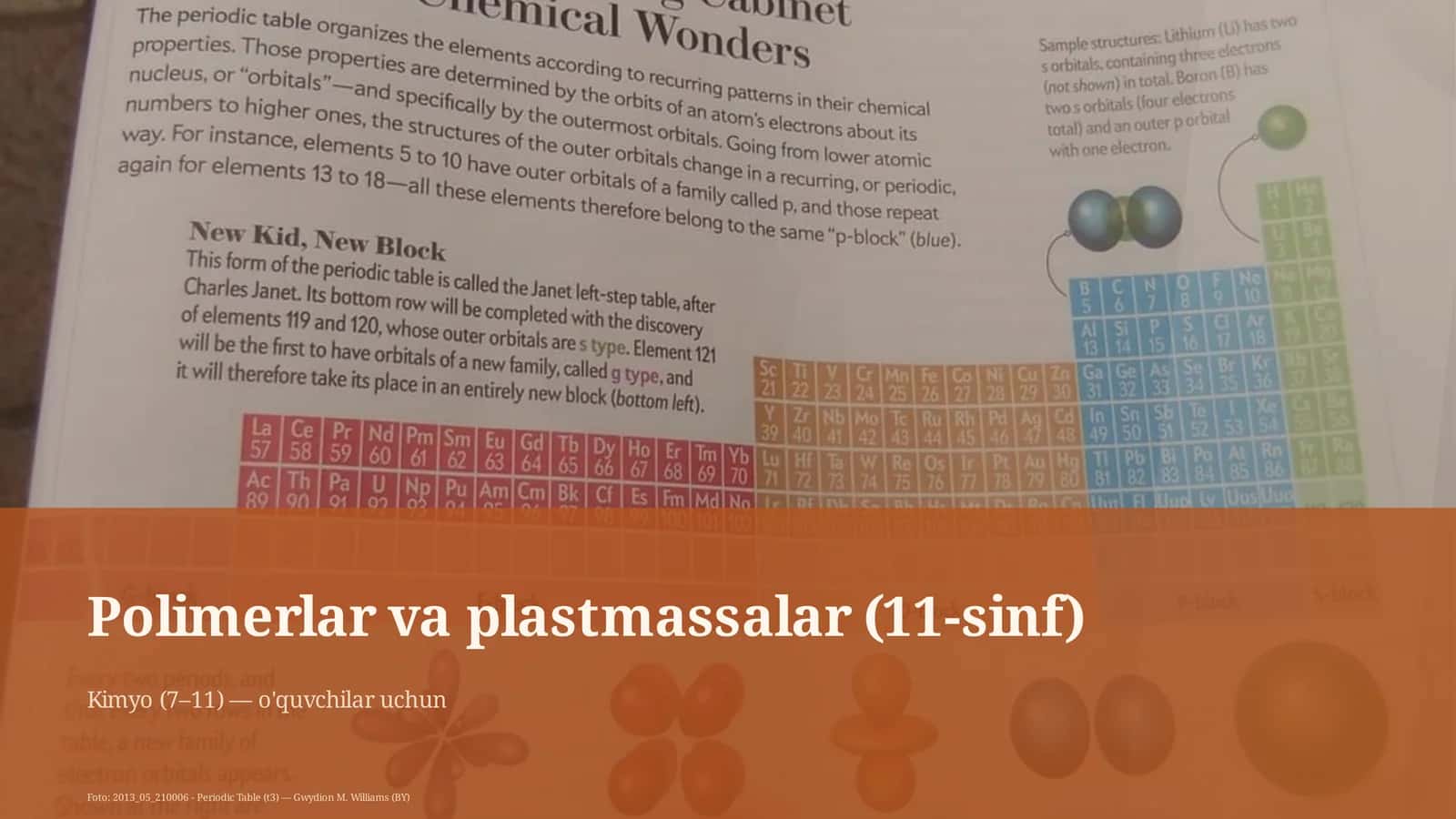 Polimerlar va plastmassalar (11-sinf) 1