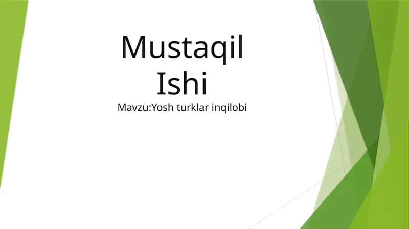 Yosh turklar inqilobi 1