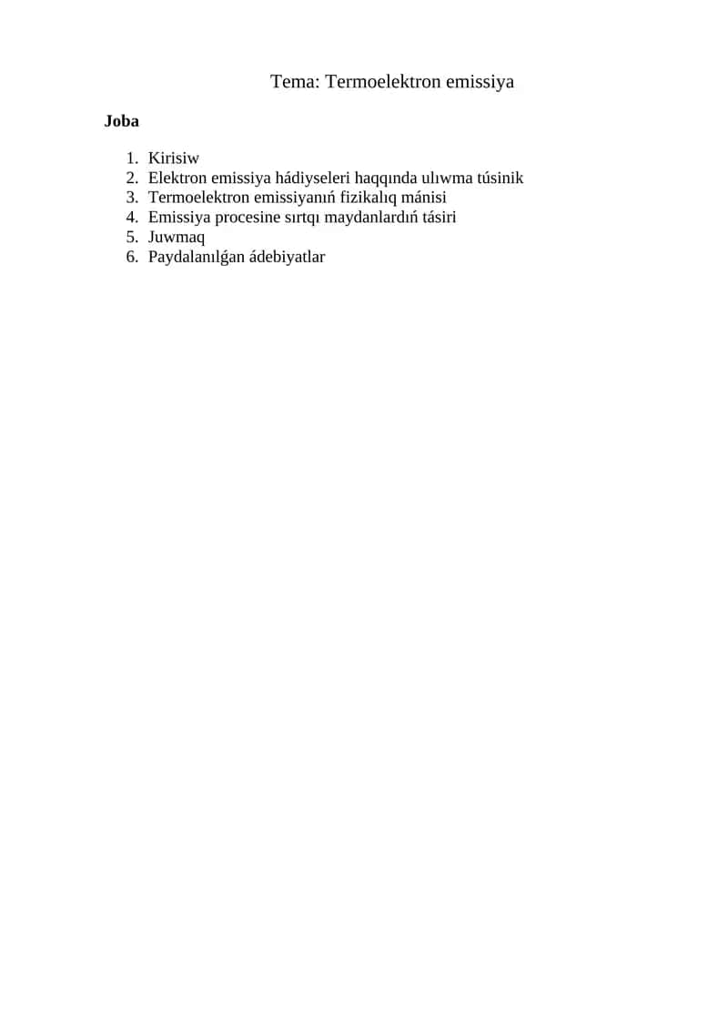 Termoelektron emissiya 1