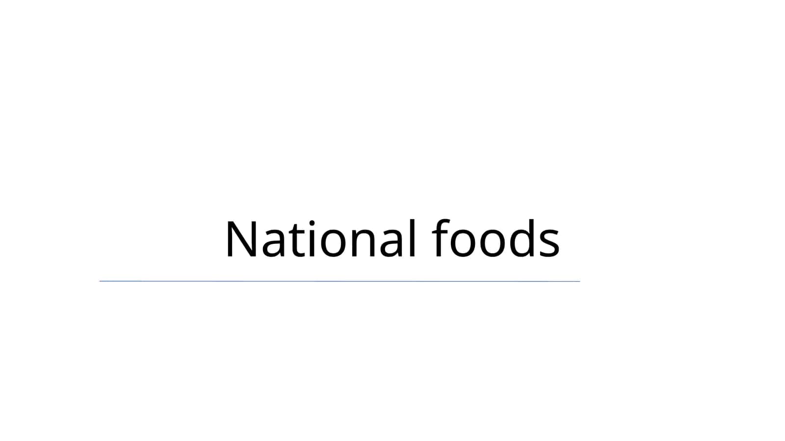 National foods 1