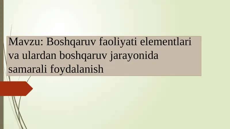 Insonresurslarini boshqarish 1