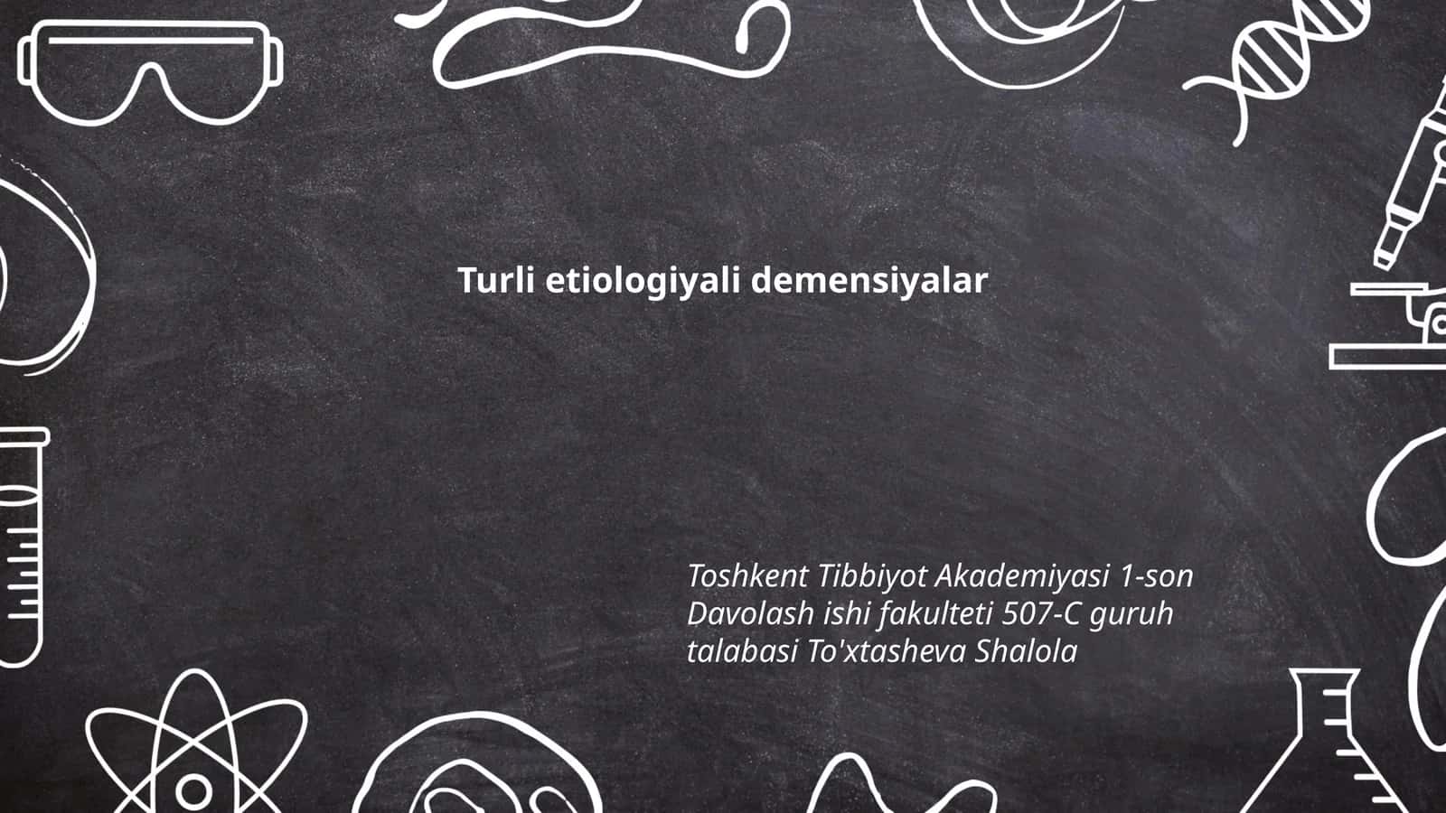 Turli etiologiyali demensiyalar 1