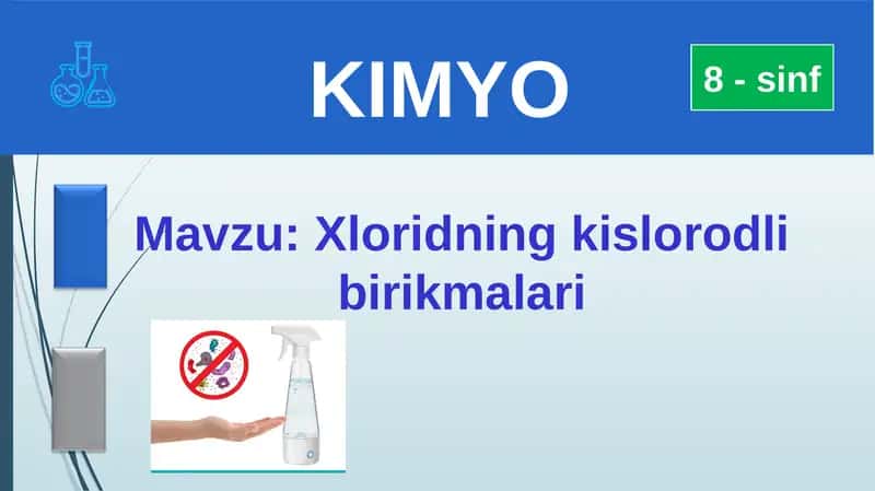 Xloridning kislorodli birikmalari 1