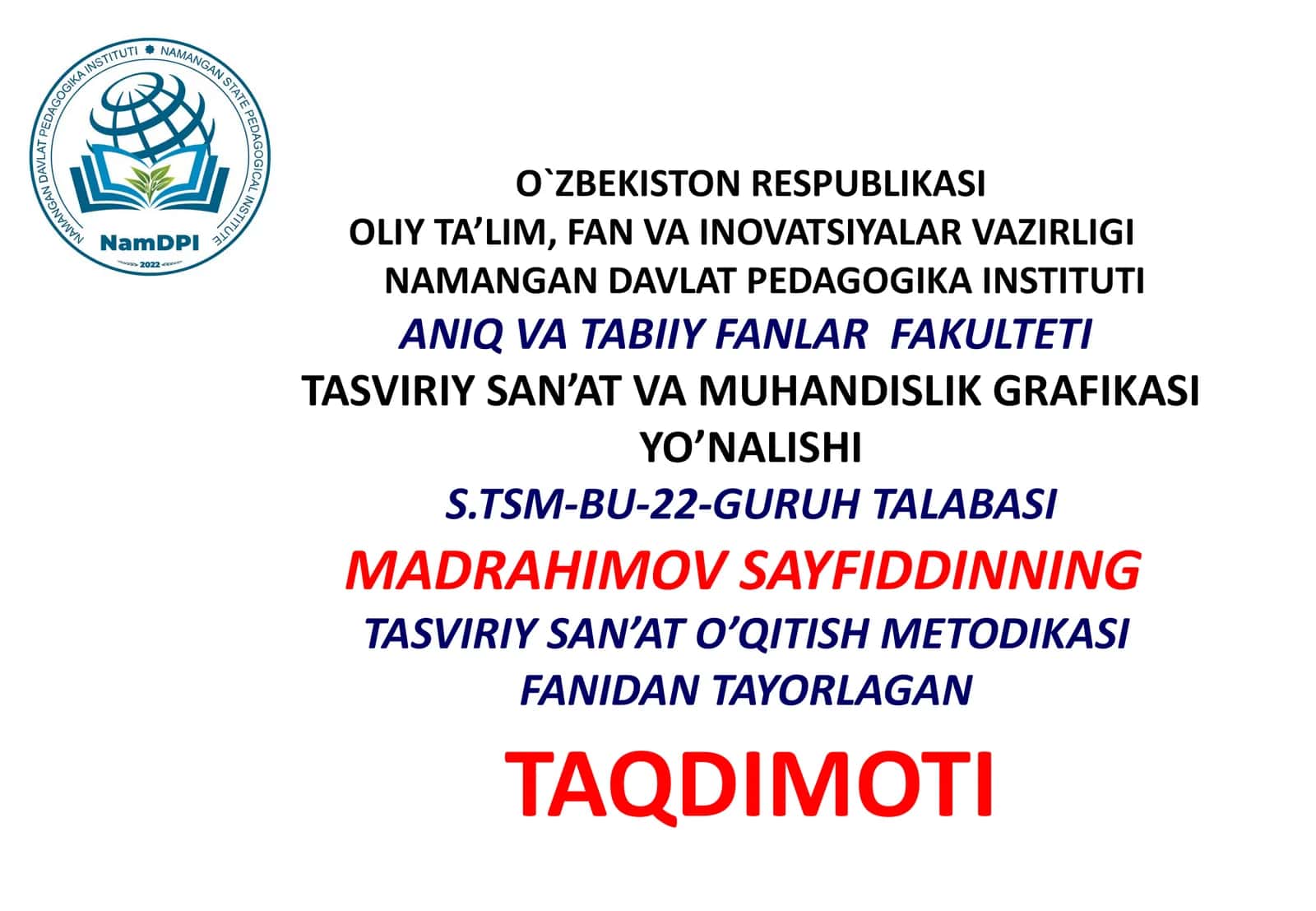 Rossiyada Tasviriy San'at Ta'limi O'ziga Xos Ko'rinishlar 1