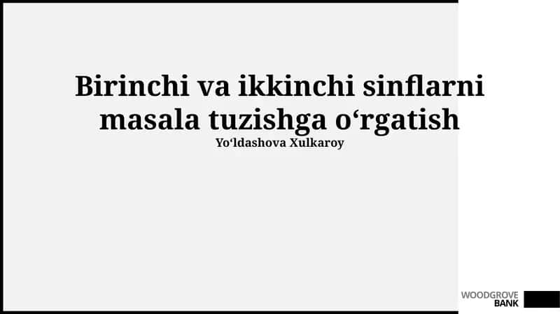 So'z masalalari tuzish 1