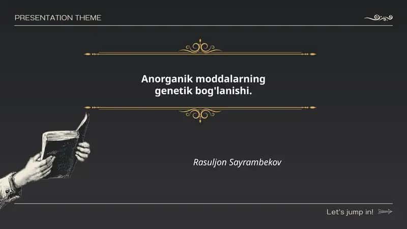 Kimyoviy elementlarning periodik qonunlari 1