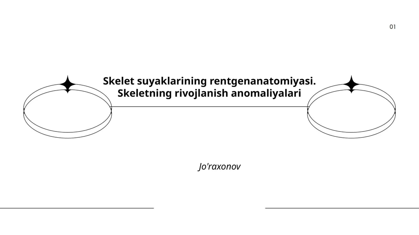 Skelet suyaklarining rentgenanatomiyasi 1