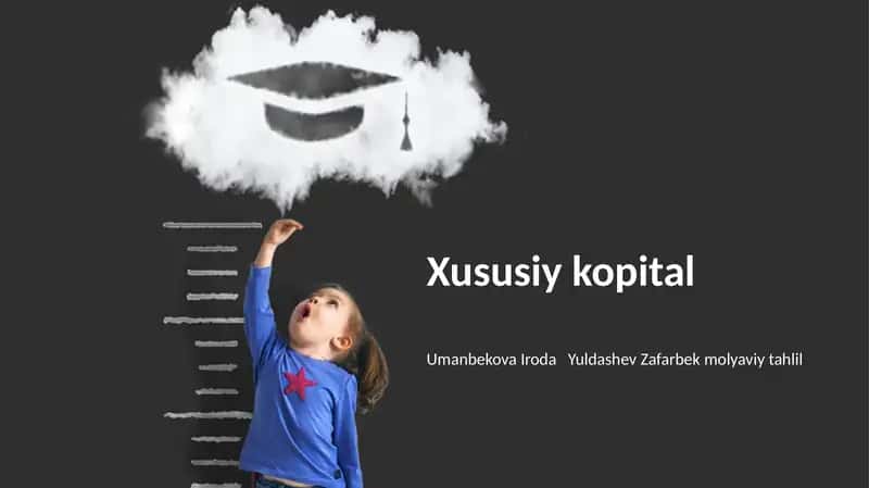 Xususiy kopital 1