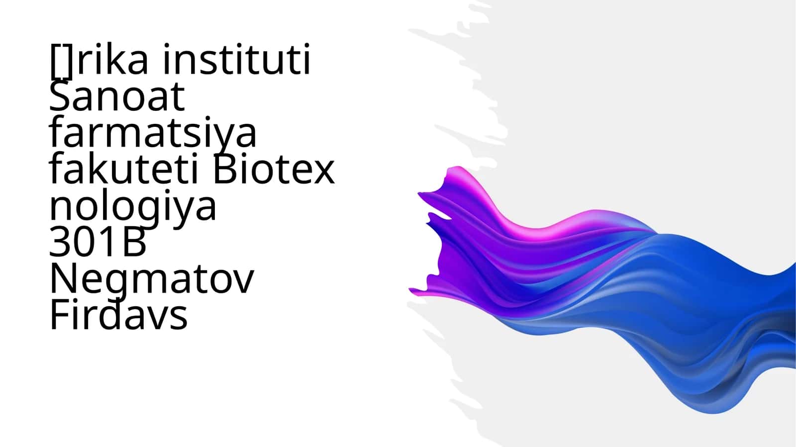 Xloroplastning xususiyatlari 1