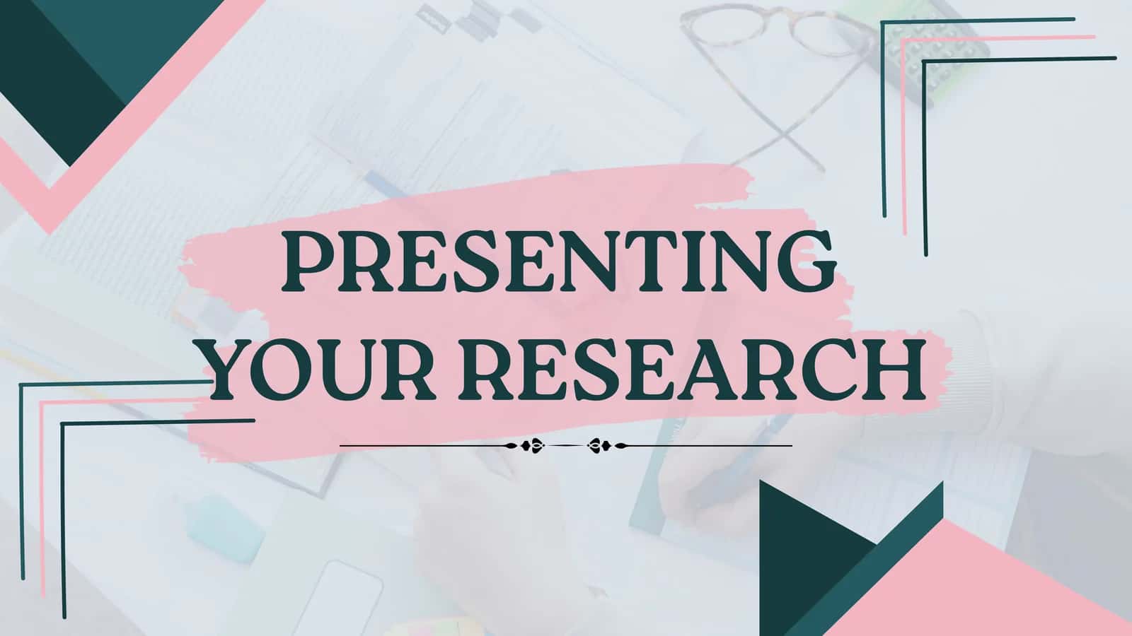 Research Presentation Skills 1