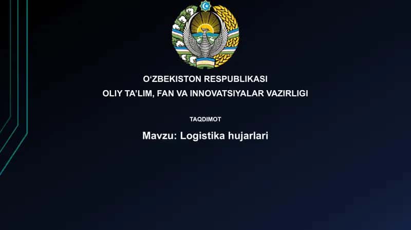 Logistikahujarlari 1