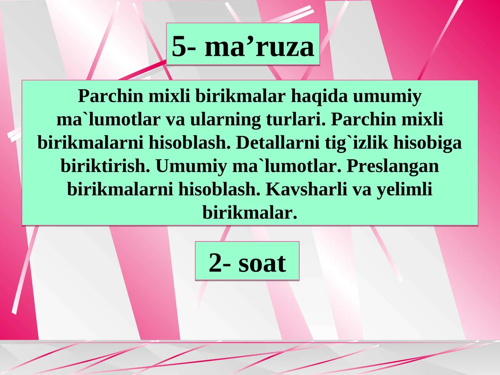 Parchin mixli birikmalar 1