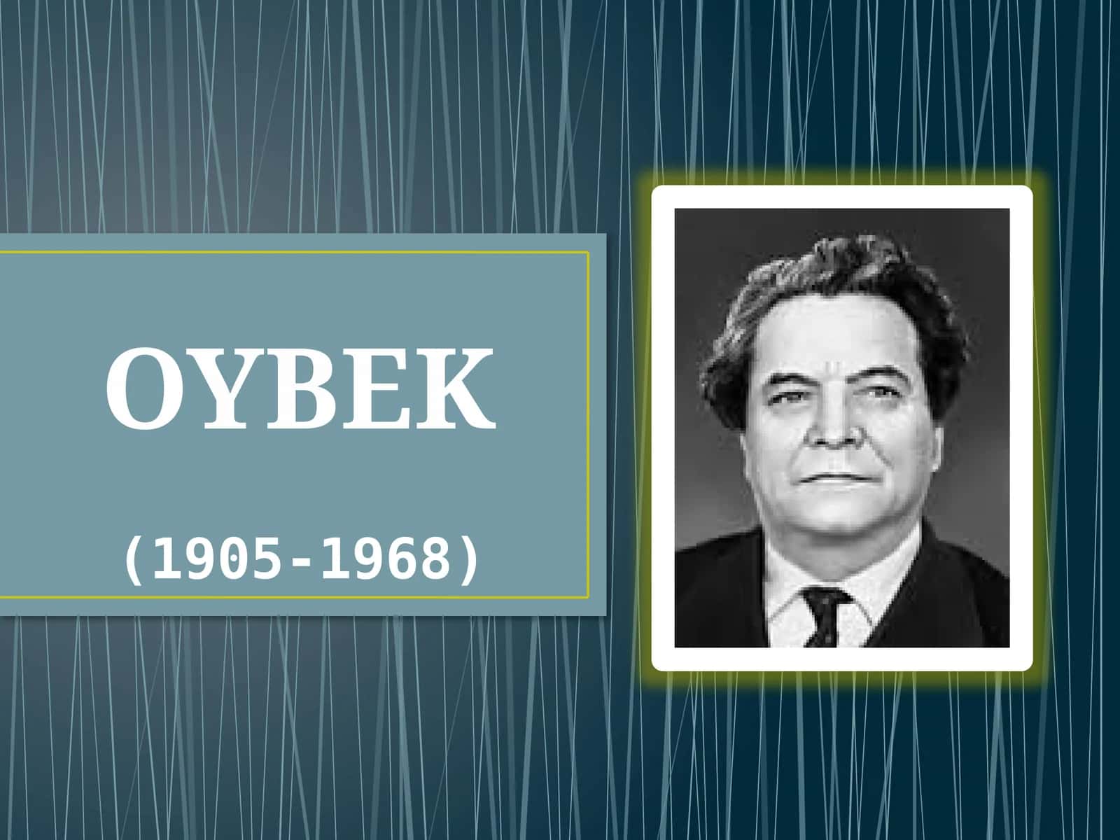 OYBEK (1905-1968) 1